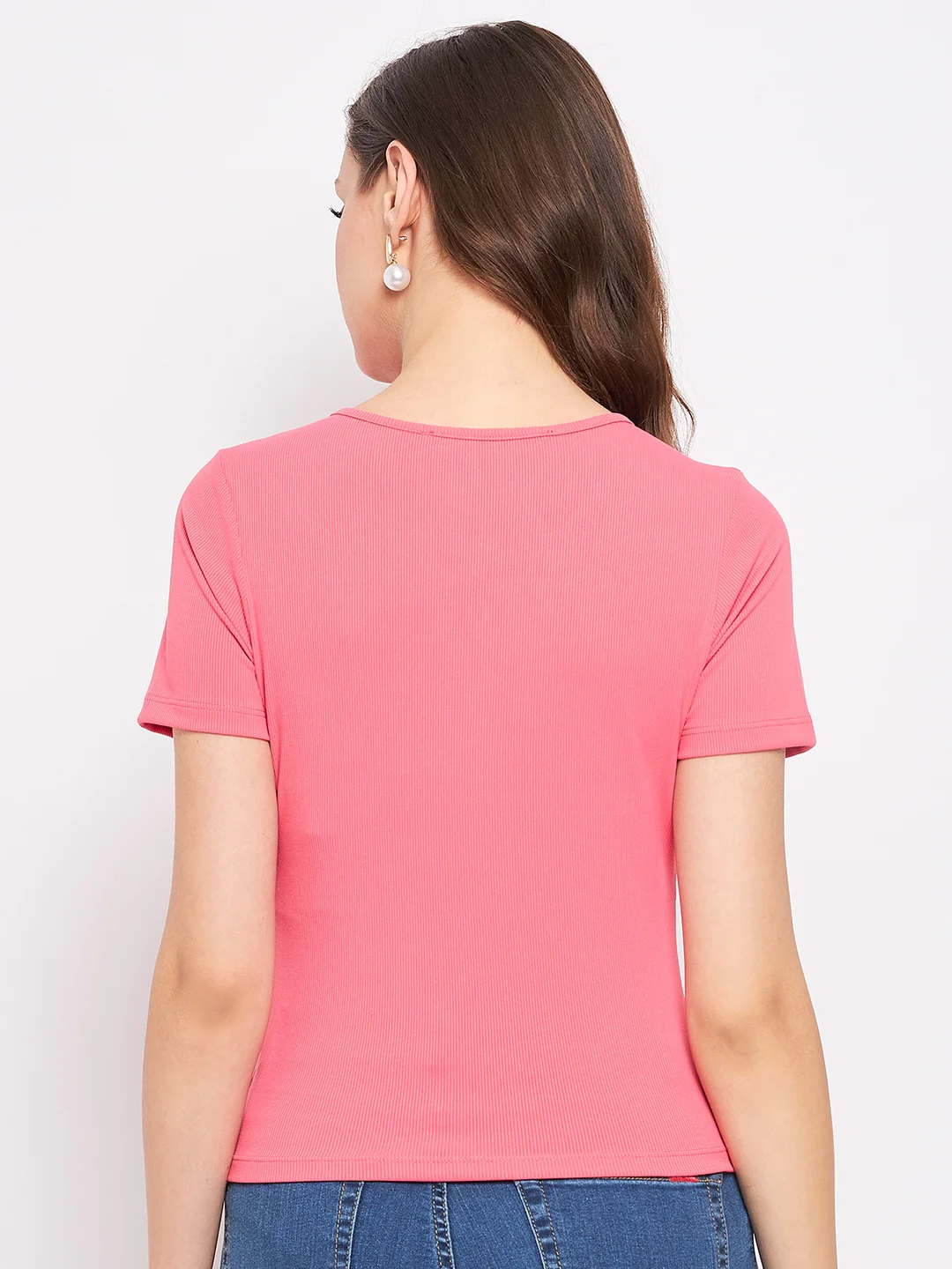 Madame Carrot Pink Cotton Top - Image 6