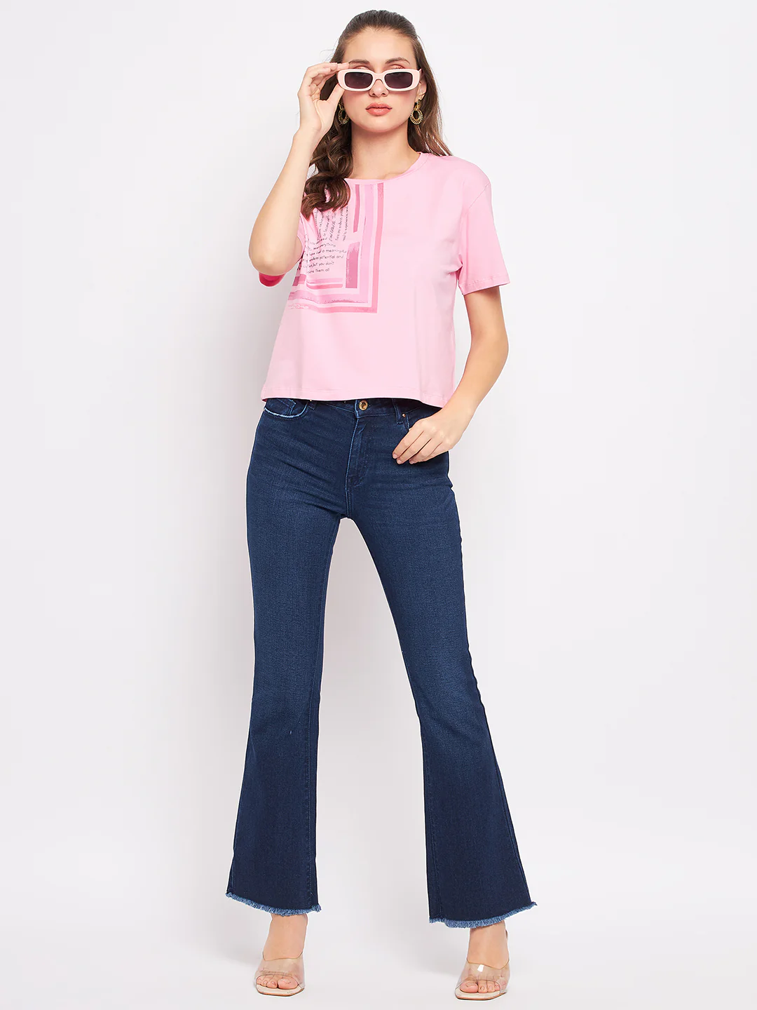 Madame Pink Typography T-Shirt - Image 2