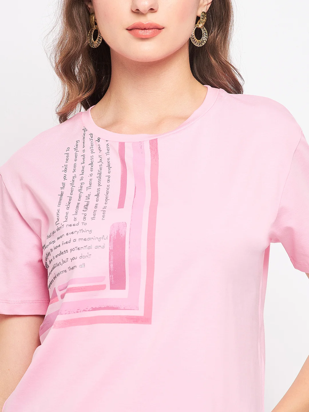 Madame Pink Typography T-Shirt - Image 7