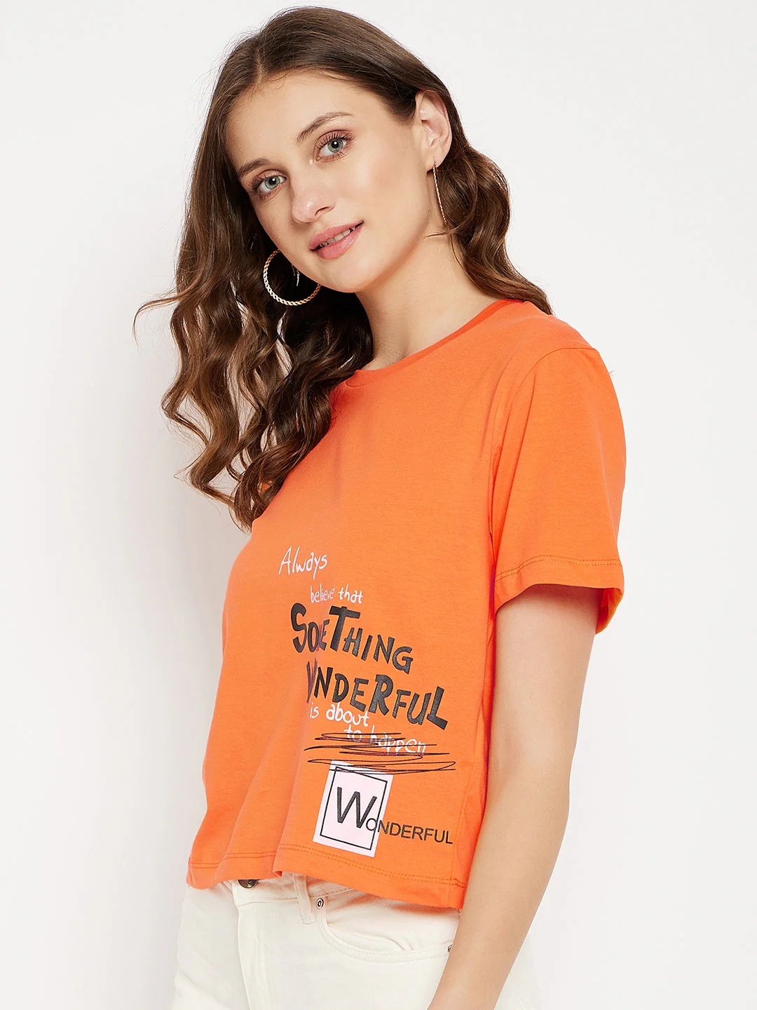 Madame Wonder Wanderer Orange T-Shirt - Image 3