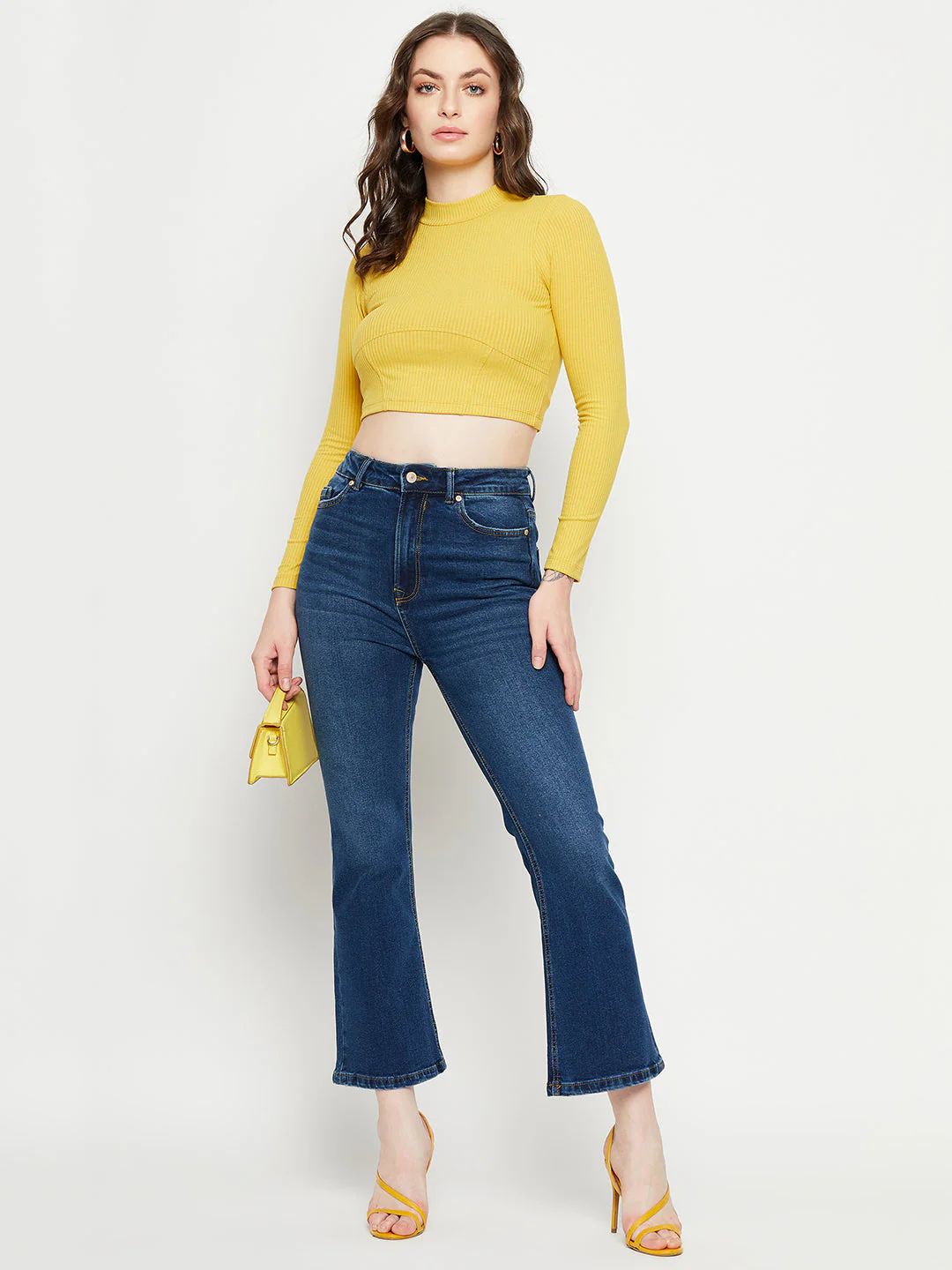 Madame Dark Blue Denim Jeans - Image 2
