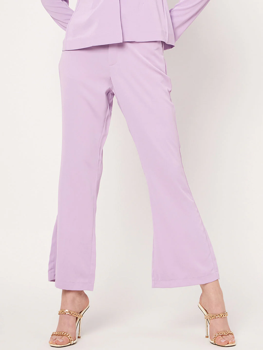Madame Lavender Bootcut Trousers