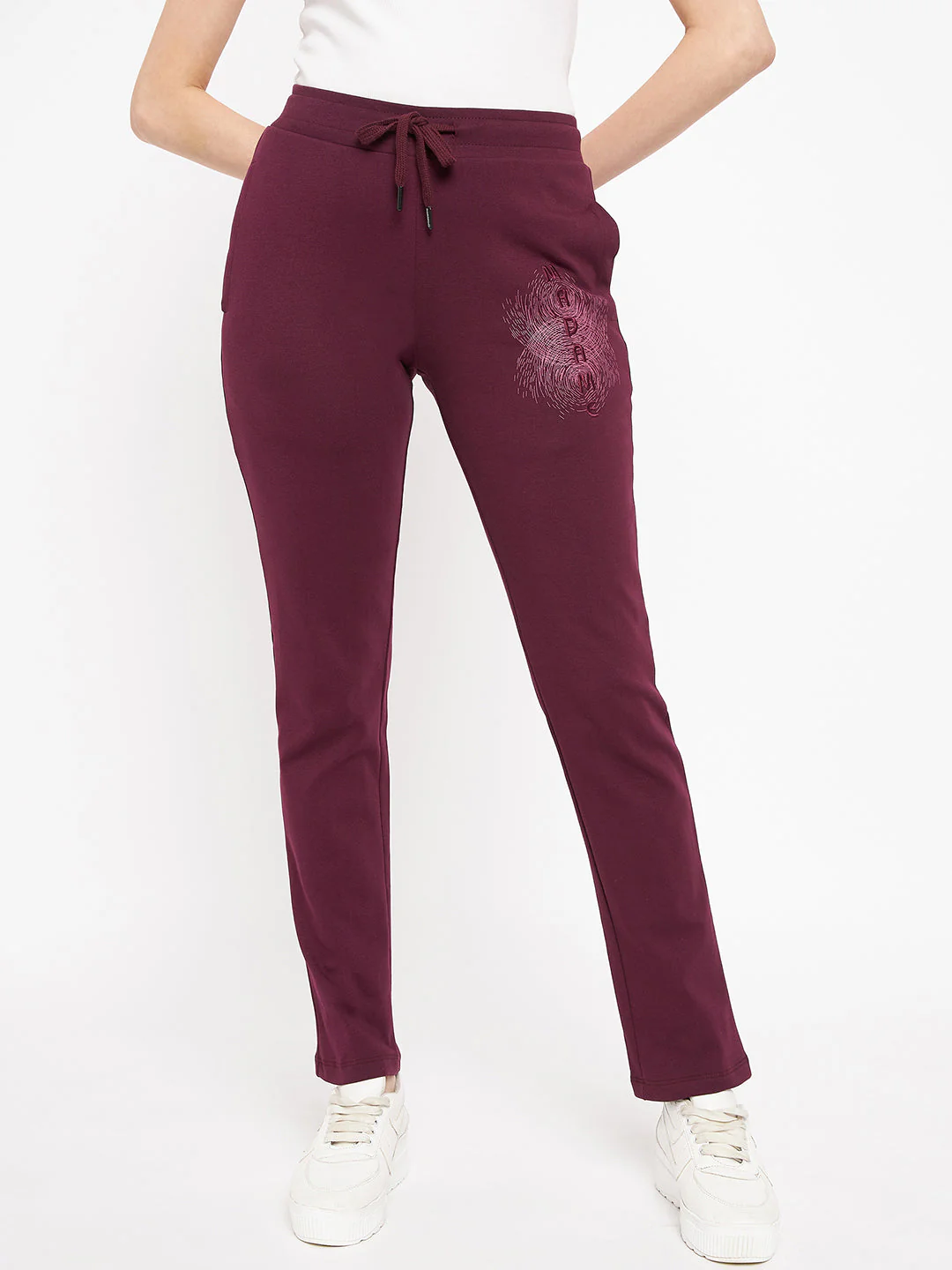 Madame Solid Purple Bottom