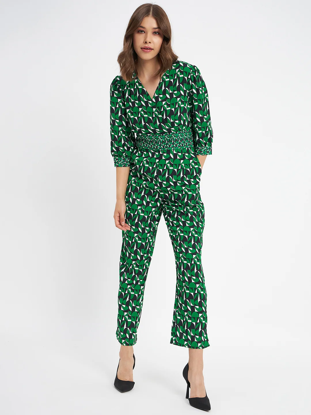 Madame Green Jump Suits - Image 3