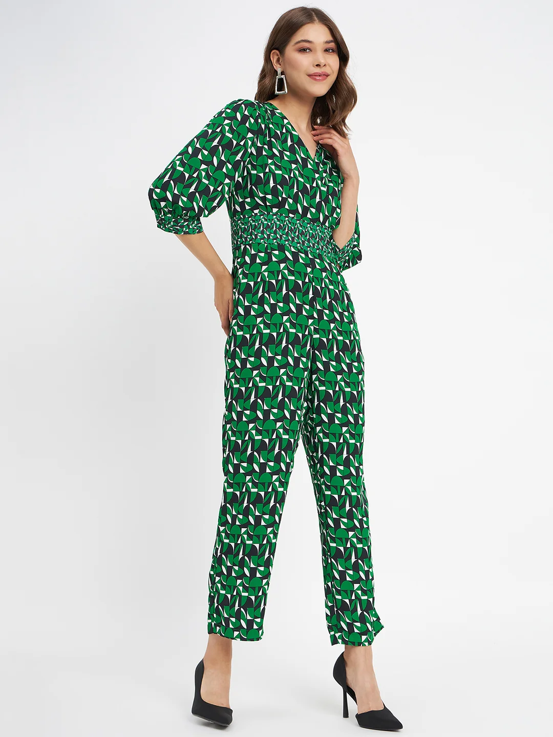 Madame Green Jump Suits - Image 4