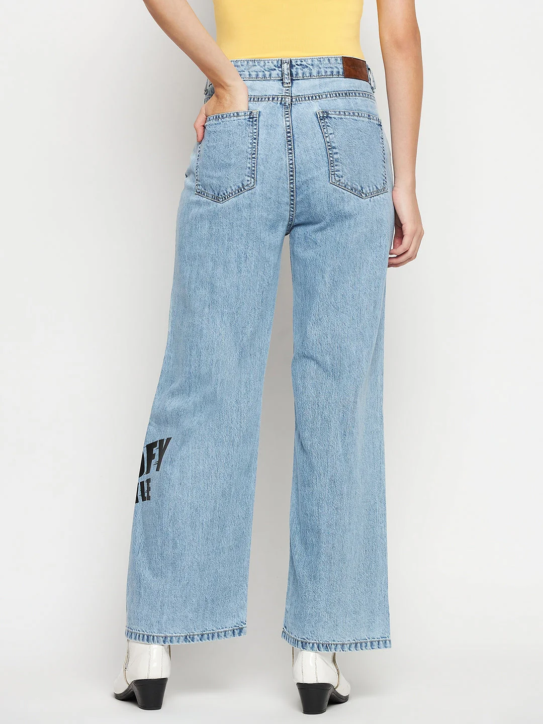 Madame Disney Print Lightblue Denim - Image 6