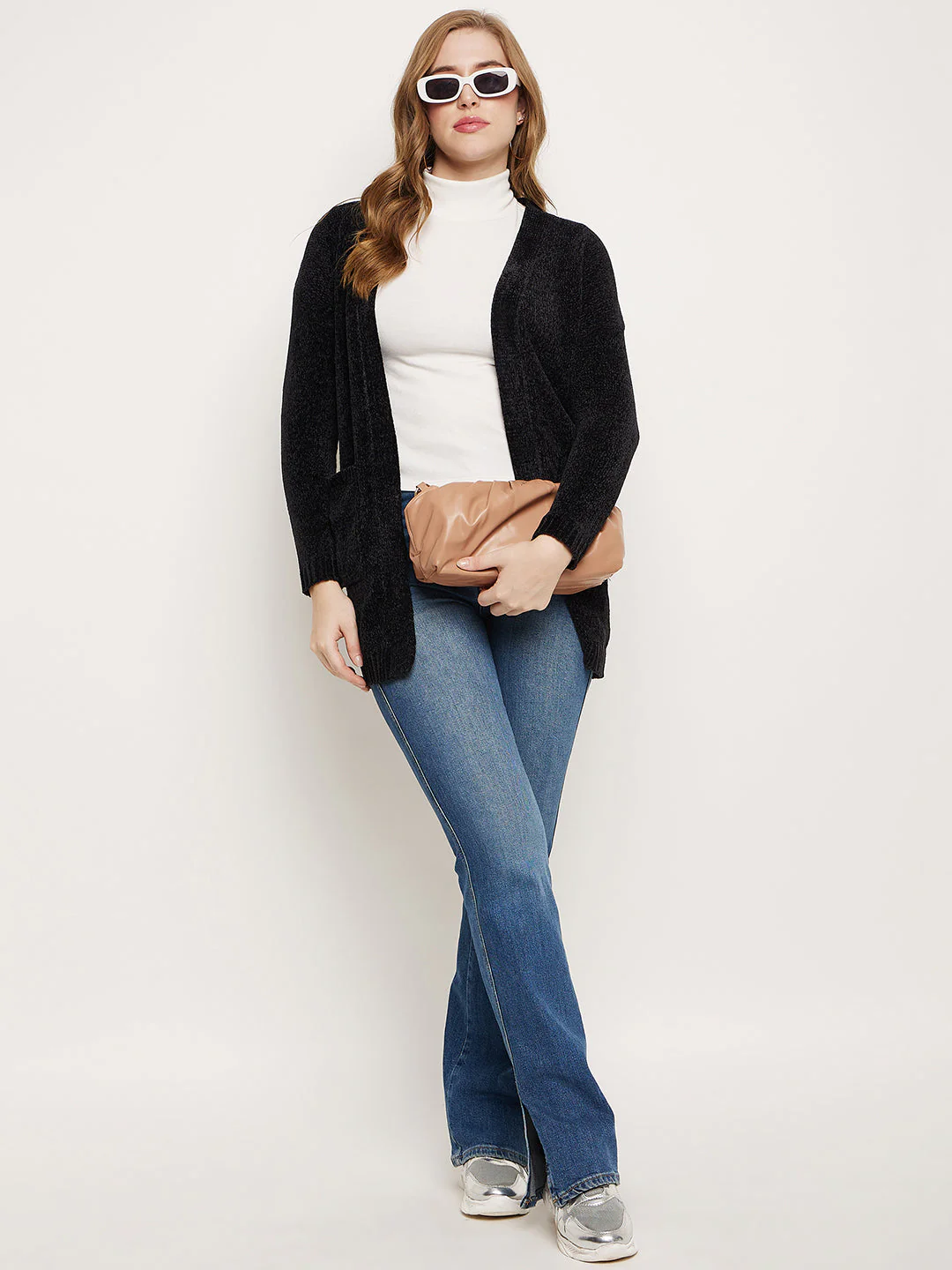 Madame Black Open Front Shrug - Image 6