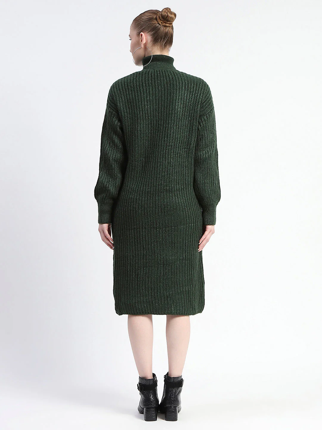 Madame Emerald Green Mini Dress And Shrug Co-Ord Set - Image 6