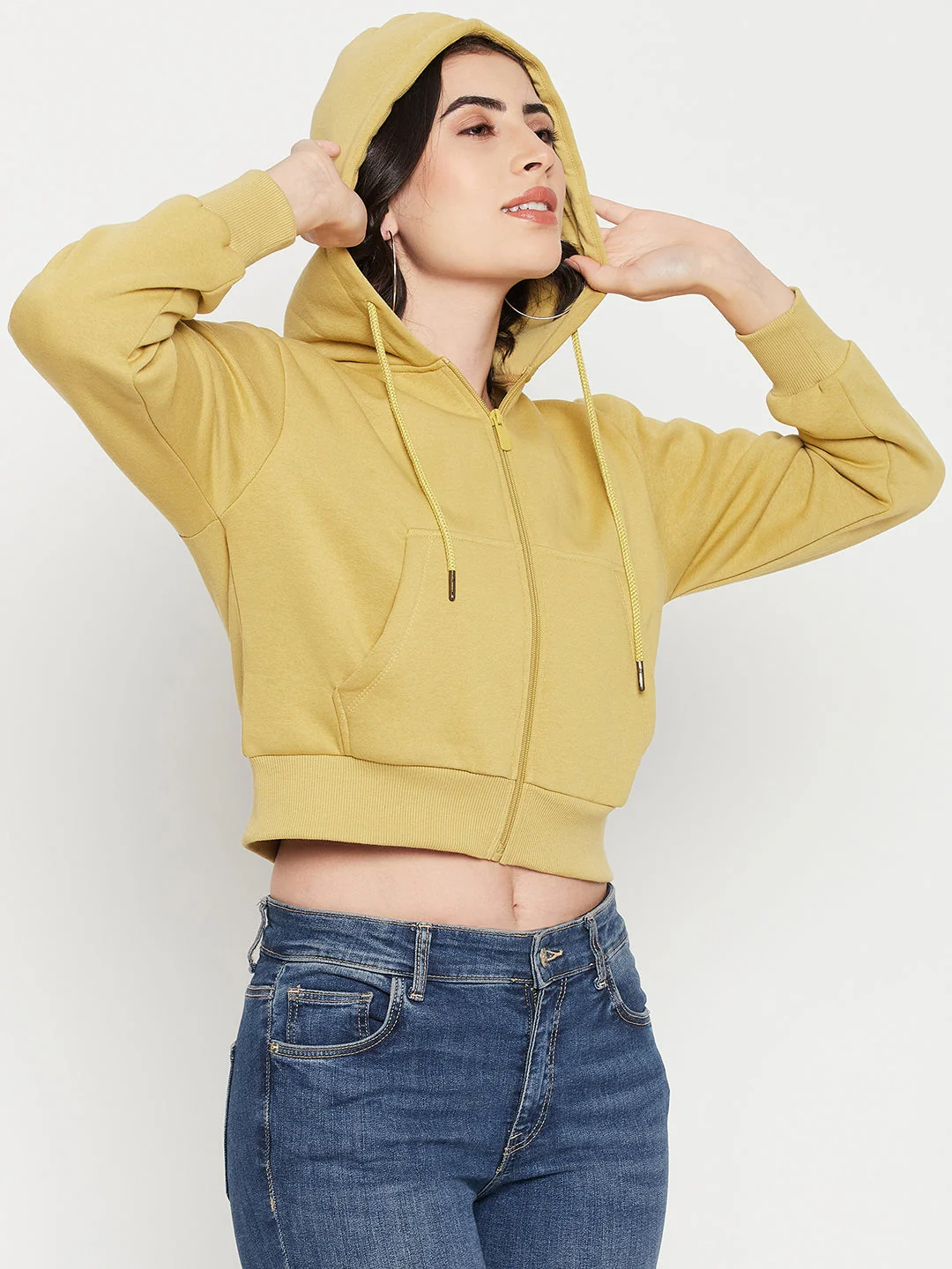 Madame Lime Hood Neck Sweatshirt - Image 5