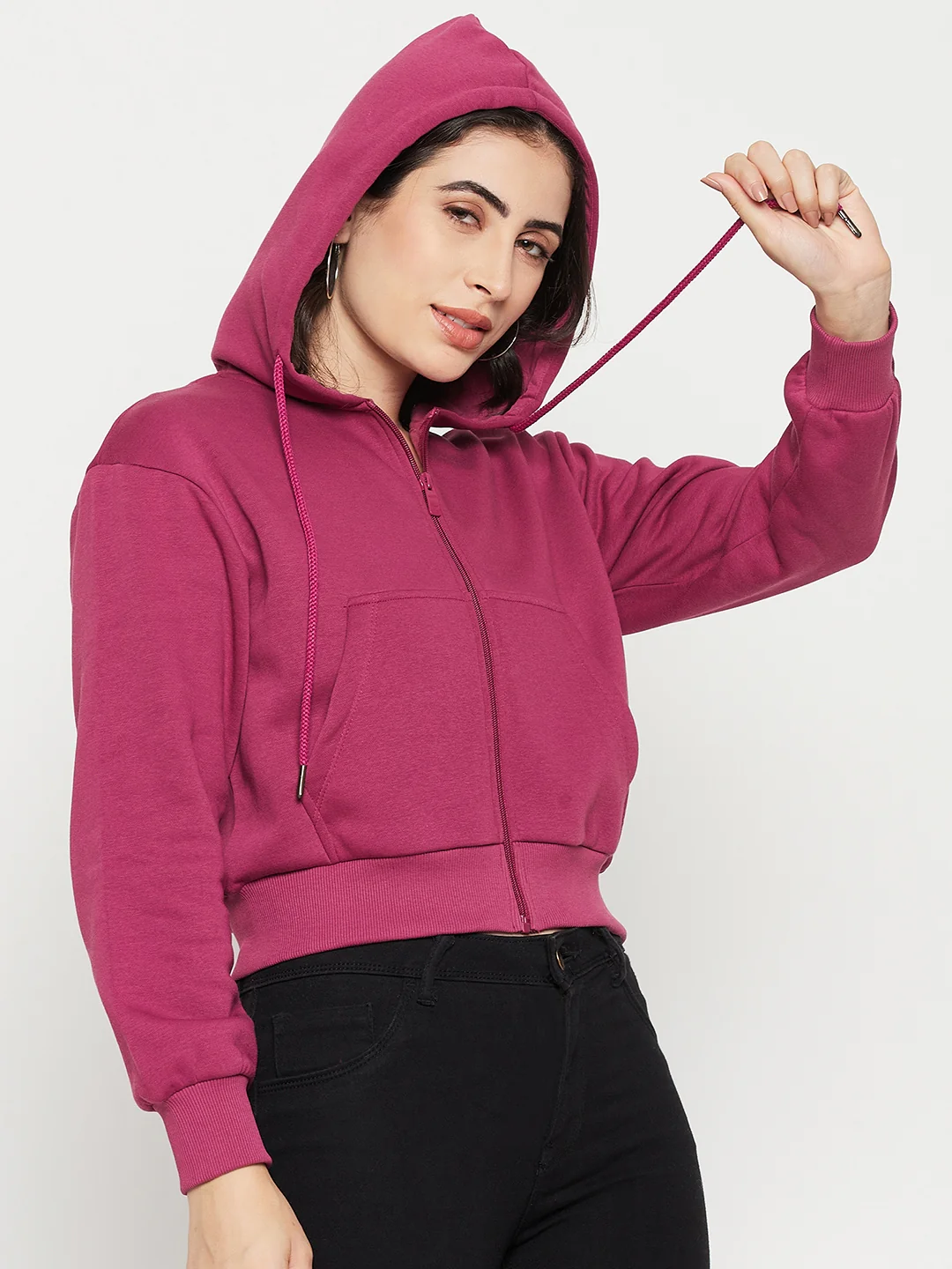 Madame Plum Hood Neck Sweatshirt - Image 4