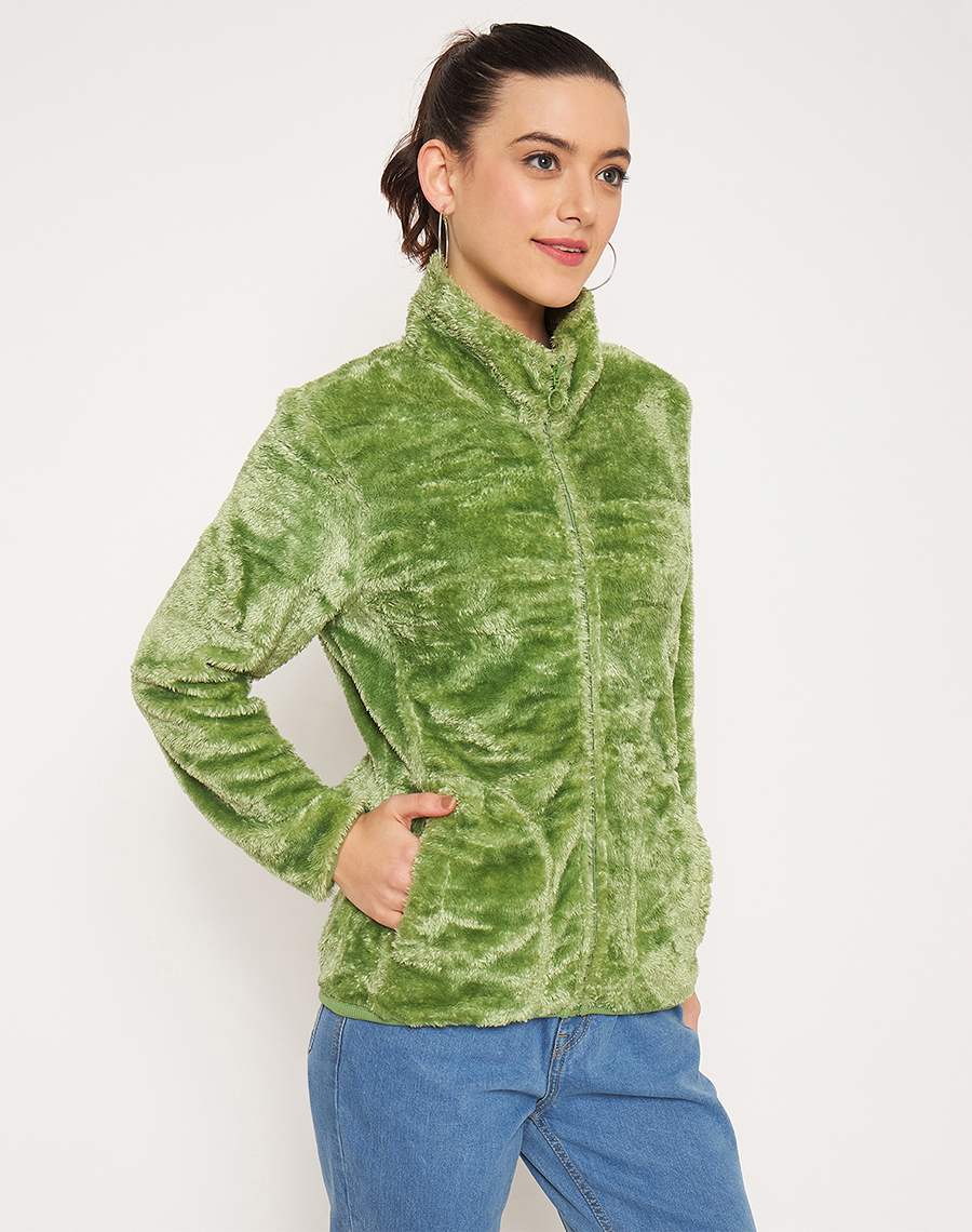 Madame Applegreen High Neck Sweatshirt - Image 4