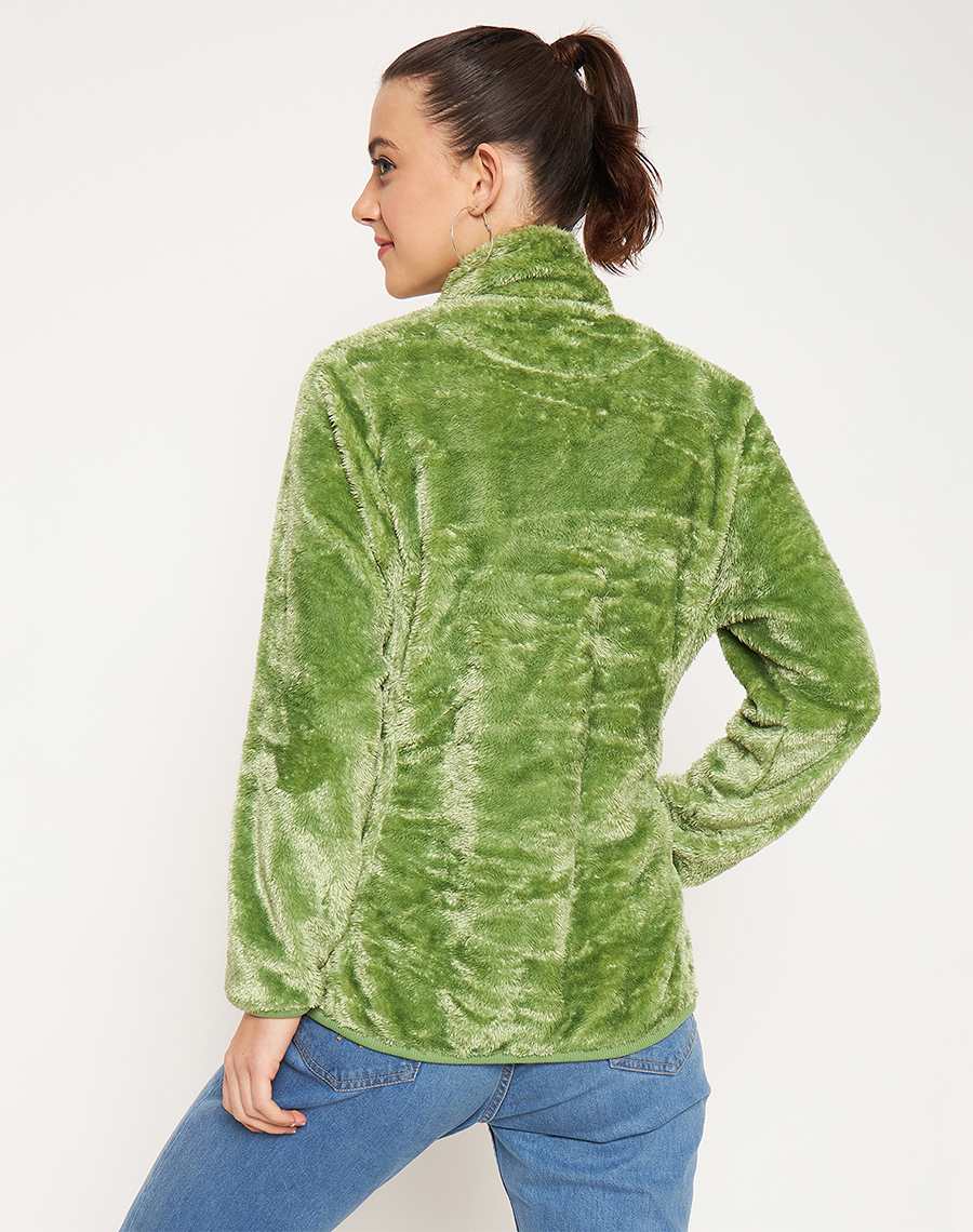 Madame Applegreen High Neck Sweatshirt - Image 5