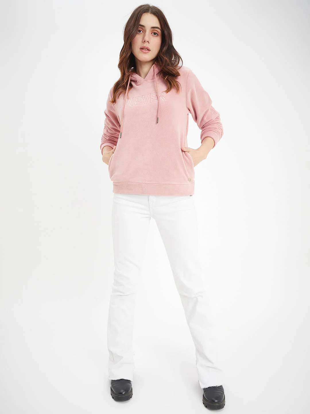 Madame Solid Blush Sweat-Shirt - Image 6