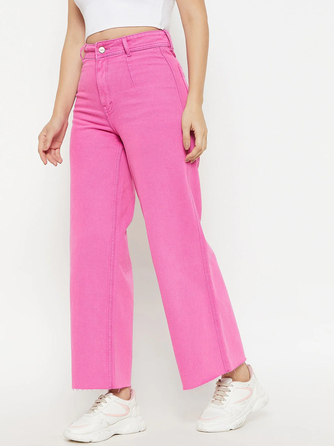 Madame Pink Solid Denim - Image 6