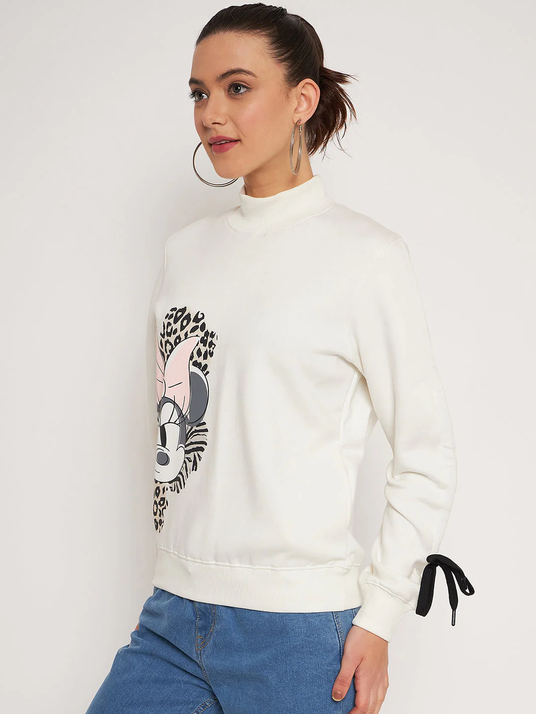 Madame Offwhite Disney Print Sweatshirt - Image 3