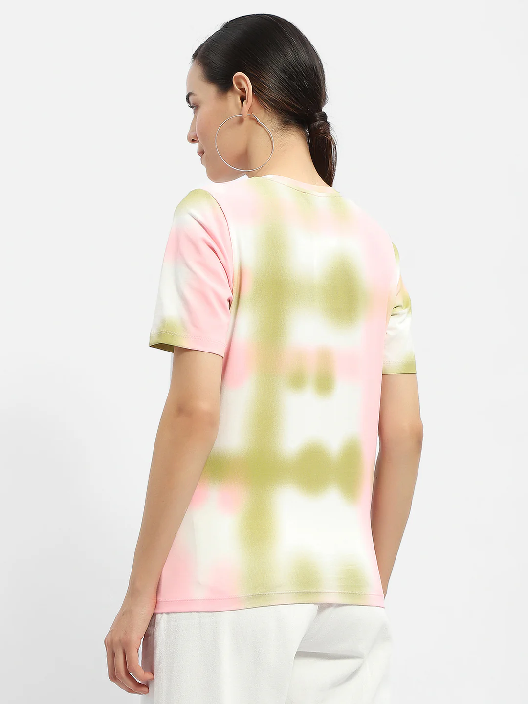 Madame Tie-Dye Pink Regular T-Shirt - Image 6