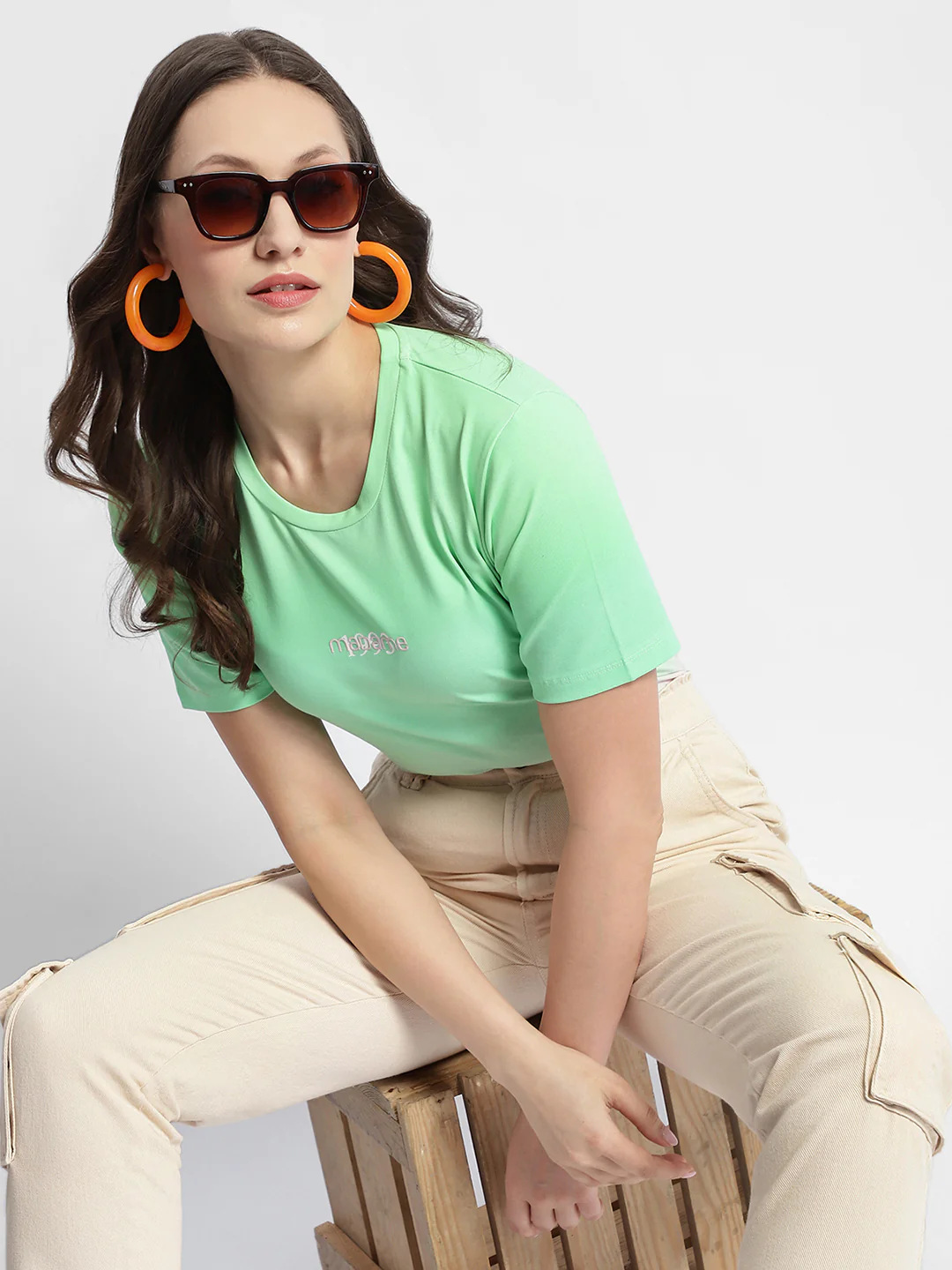 Madame Cotton Half Sleeve T-Shirt - Image 2