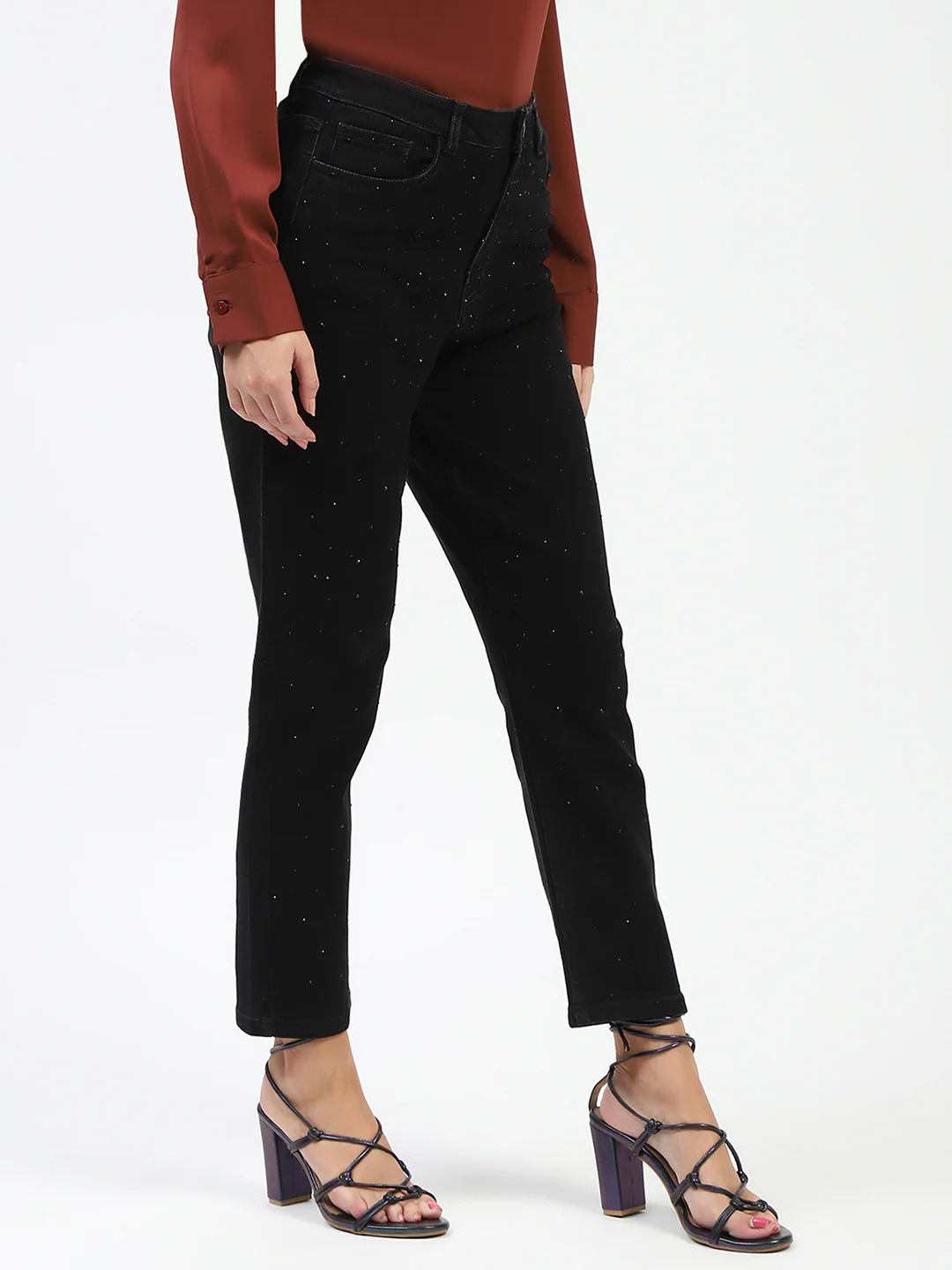 Madame Black Slim Fit Jeans - Image 3