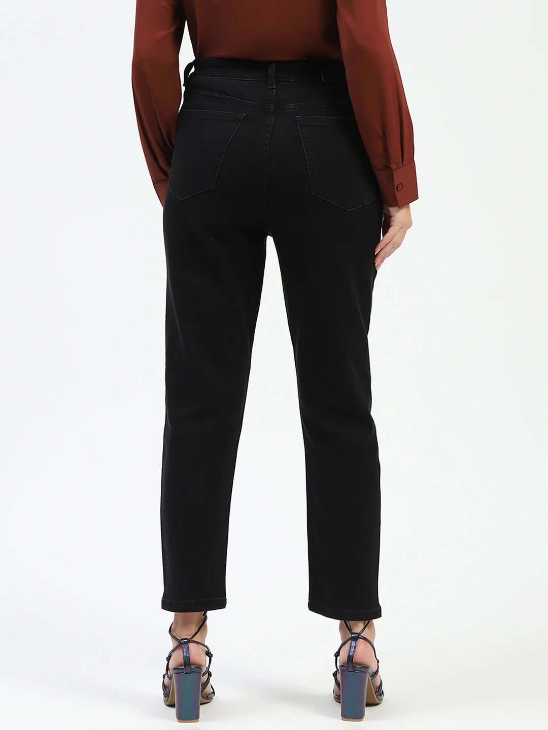 Madame Black Slim Fit Jeans - Image 4