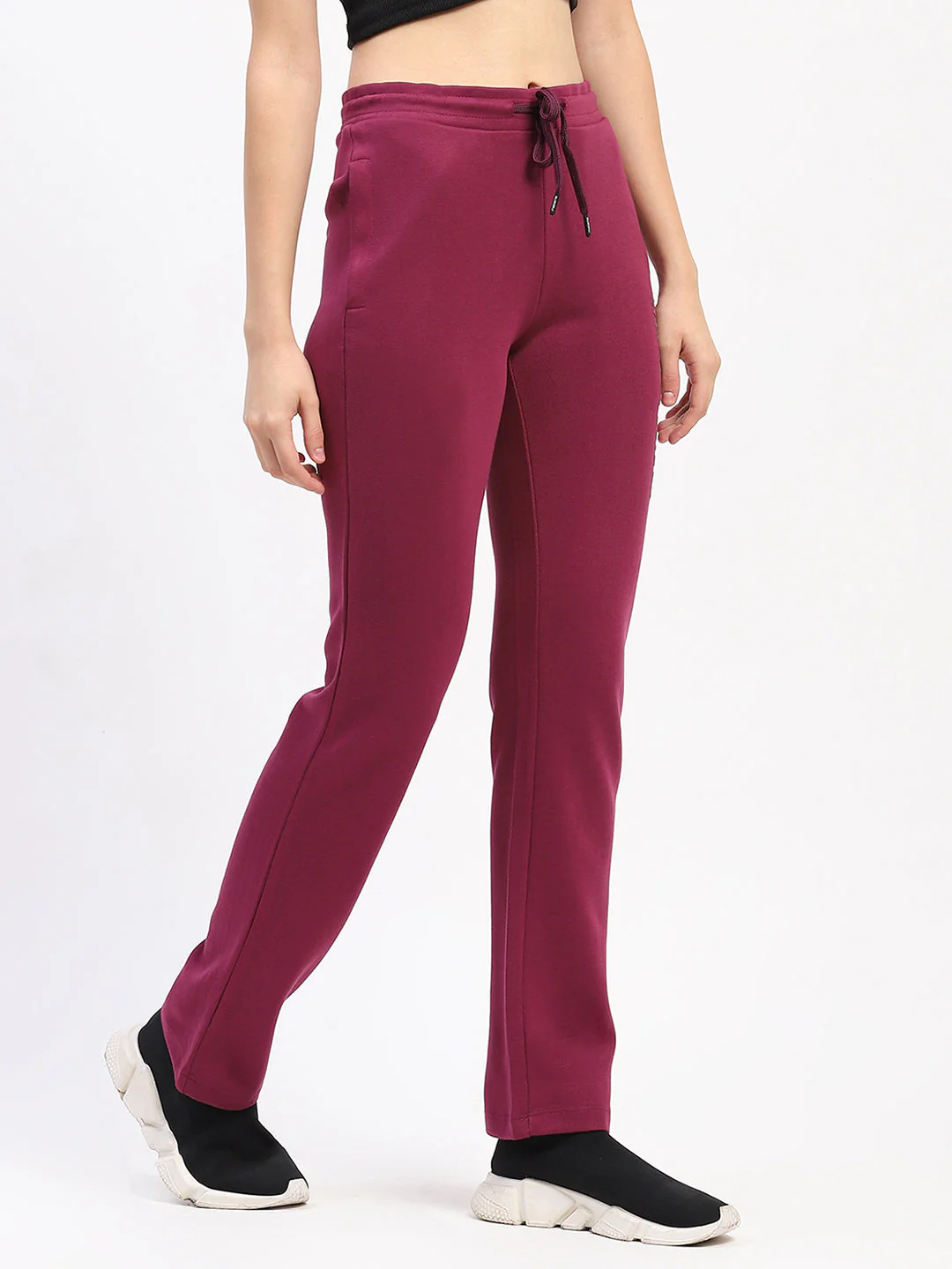 mSECRET Purple Track Bottoms with Drawstring Waist - Image 3