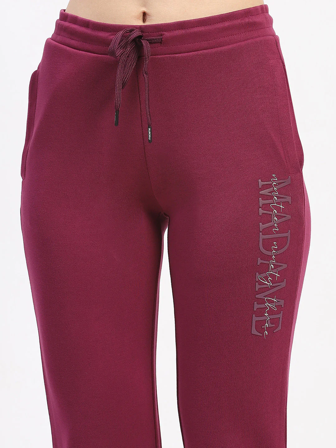 mSECRET Purple Track Bottoms with Drawstring Waist - Image 6