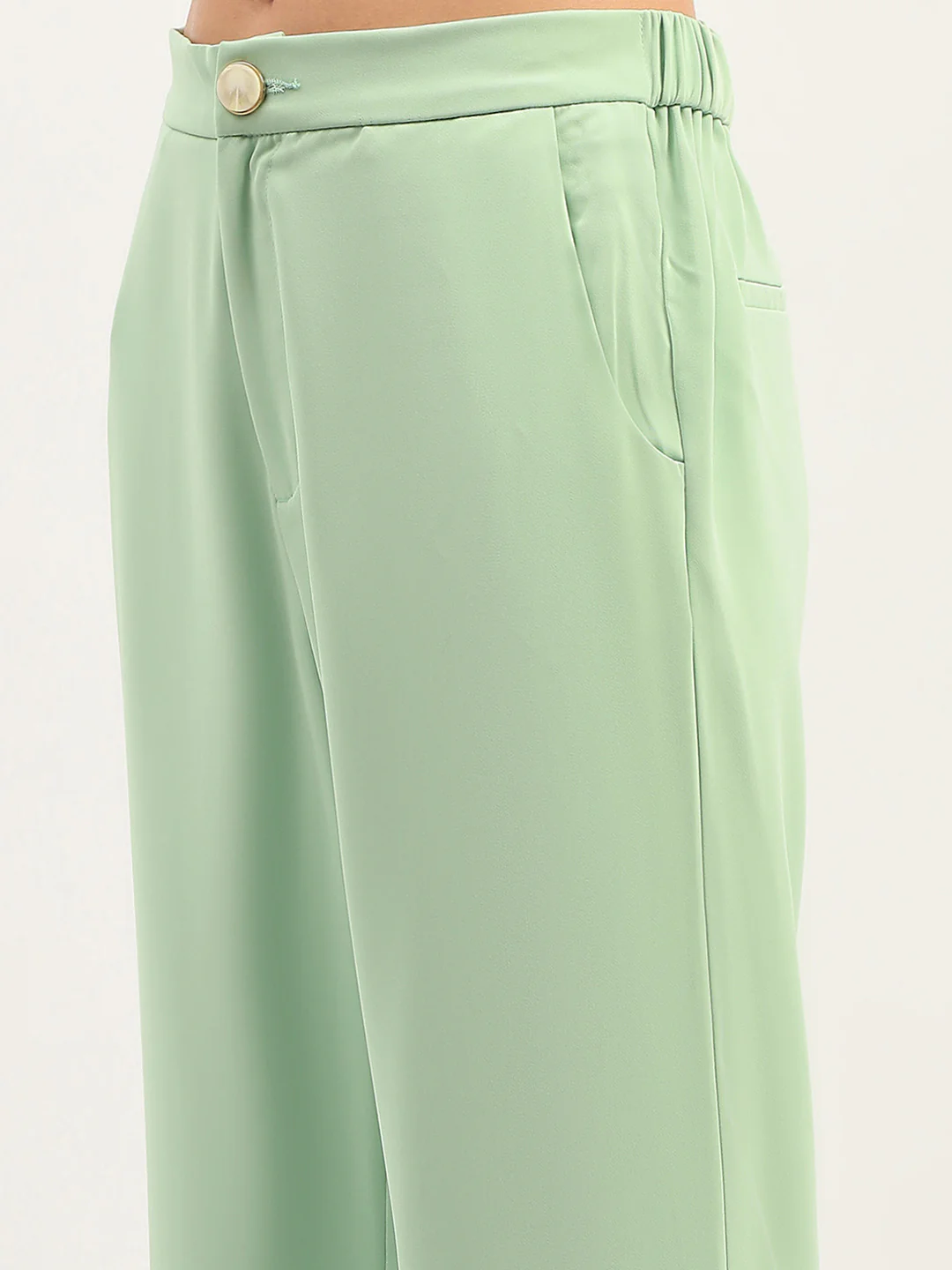 Madame Solid Green Co-Ord Set - Image 6
