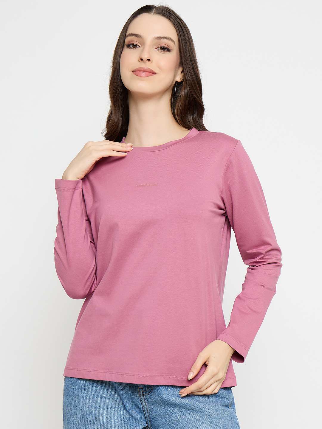 Madame Lilac Cotton Blend Top - Image 3