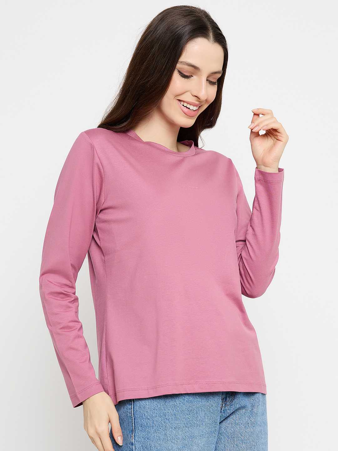 Madame Lilac Cotton Blend Top - Image 4