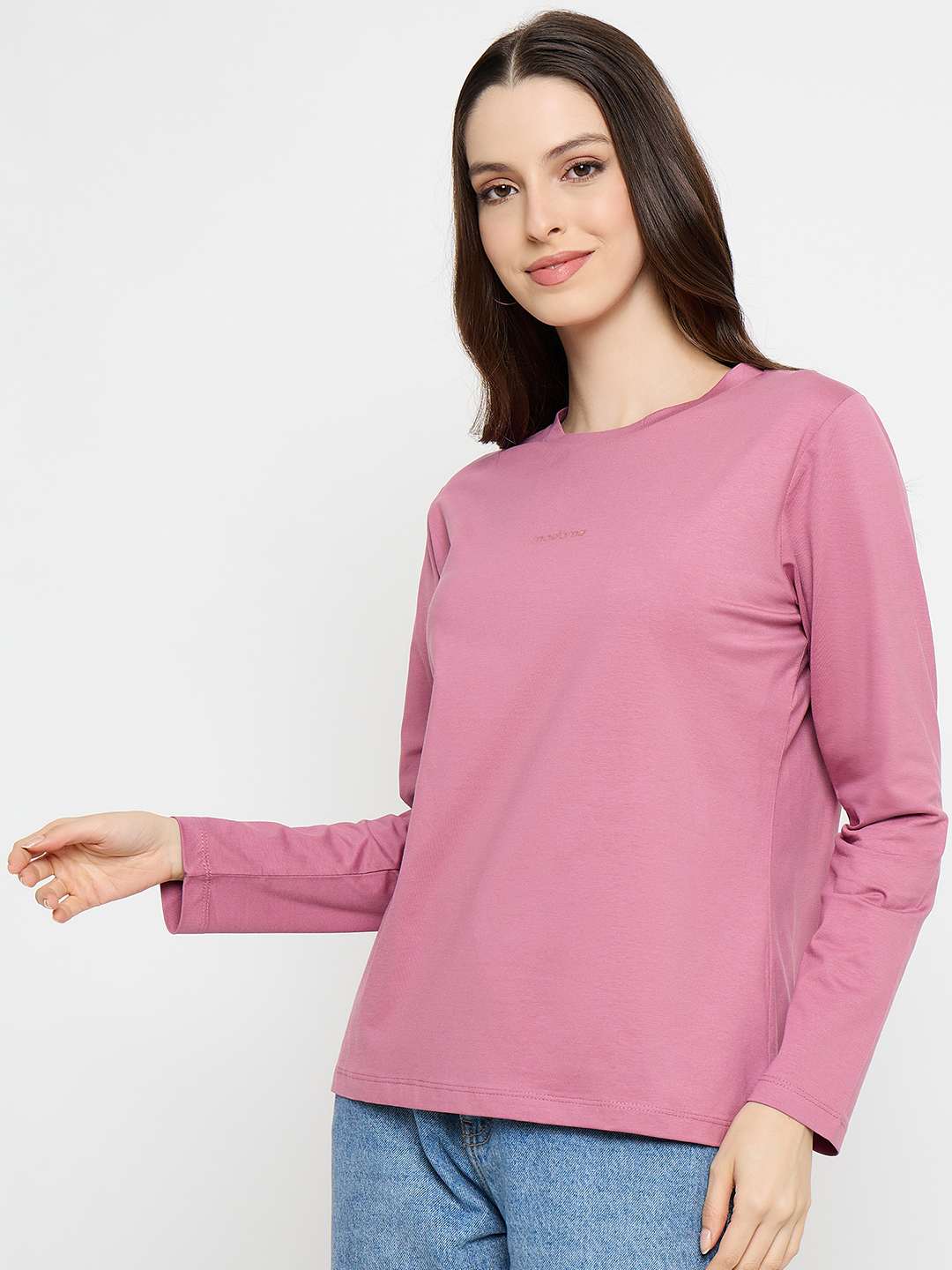 Madame Lilac Cotton Blend Top - Image 5