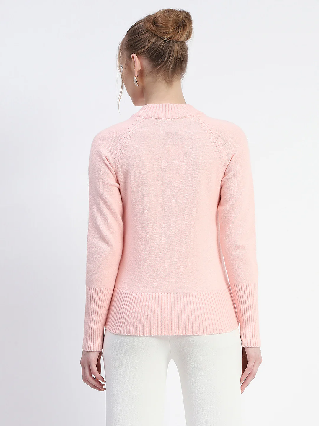 Madame Peach Full-Zip Knit Sweater - Image 4