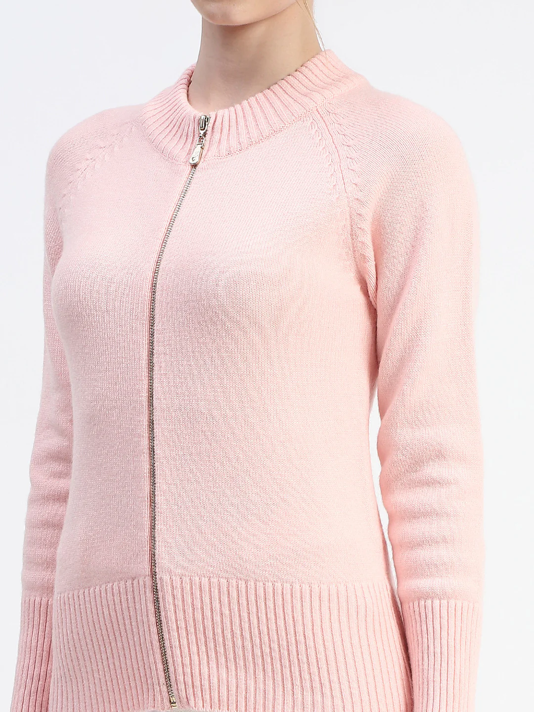 Madame Peach Full-Zip Knit Sweater - Image 6