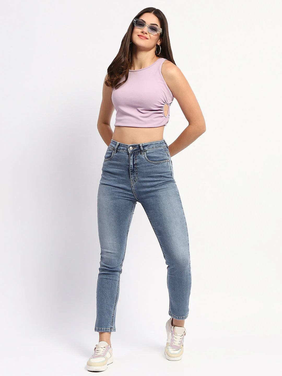 Madame Straight Fit Light Blue Denim