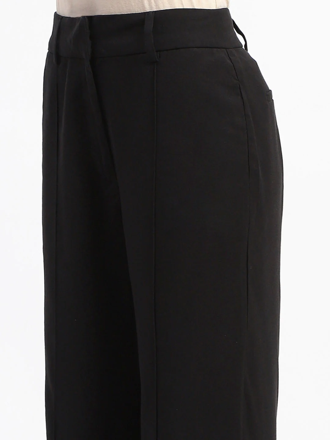 Madame Black Wide-Leg Trousers - Image 6