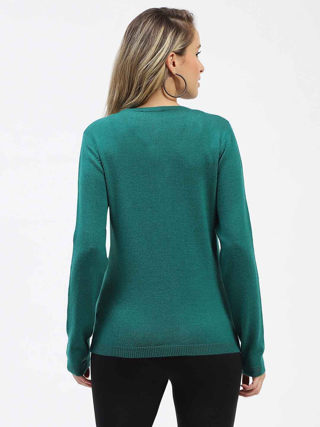 Madame Emerald Green Button-Up Cardigan - Image 5