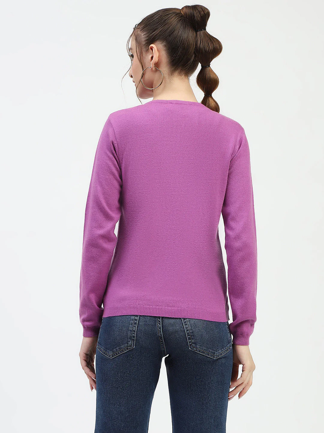 Madame Mauve Button-Up Cardigan - Image 5