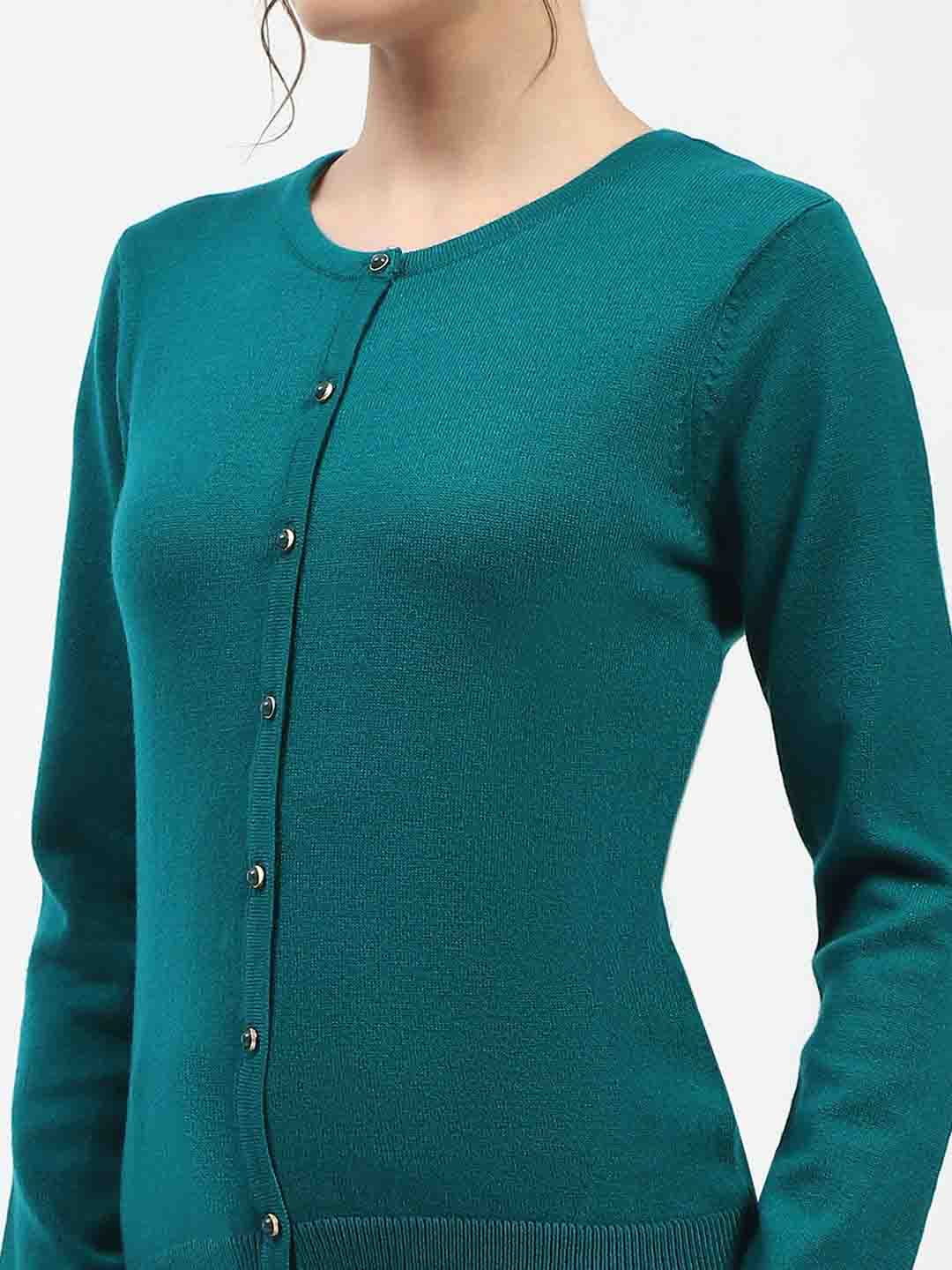 Madame Peacock Button-Up Cardigan - Image 7