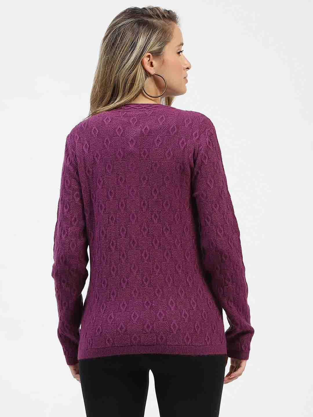 Madame Plum Buttoned Cardigan - Image 5