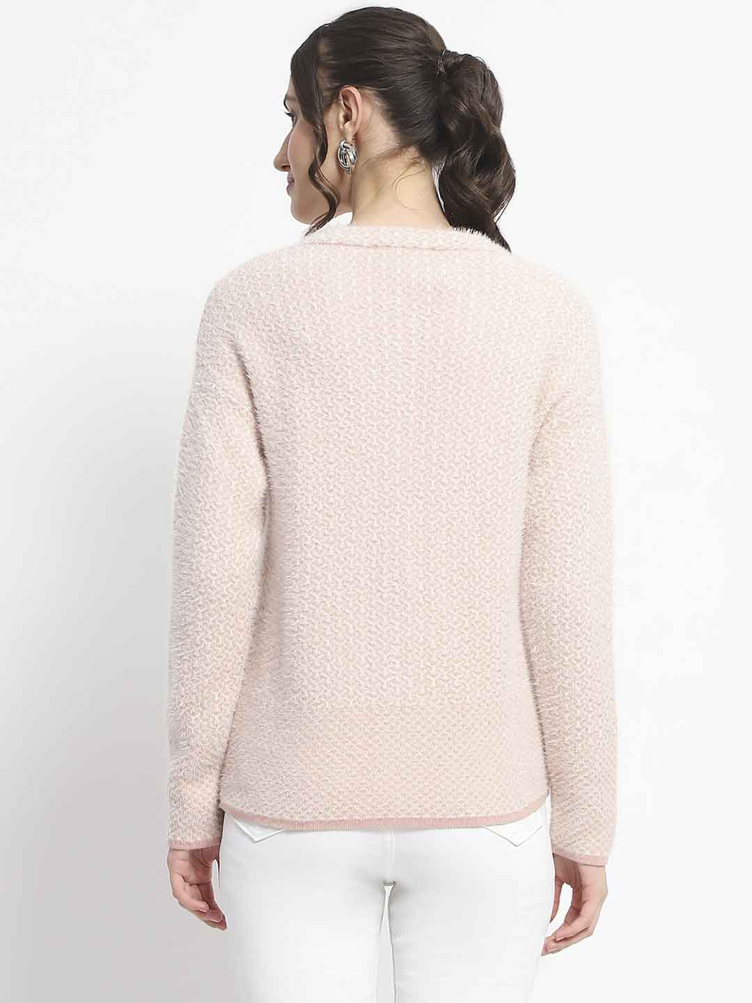 Madame Button Down Beige Cardigan - Image 6