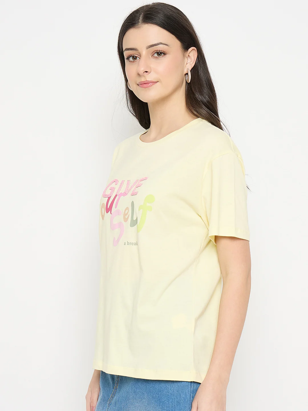 Madame Lemon Cotton Printed T-Shirt - Image 5