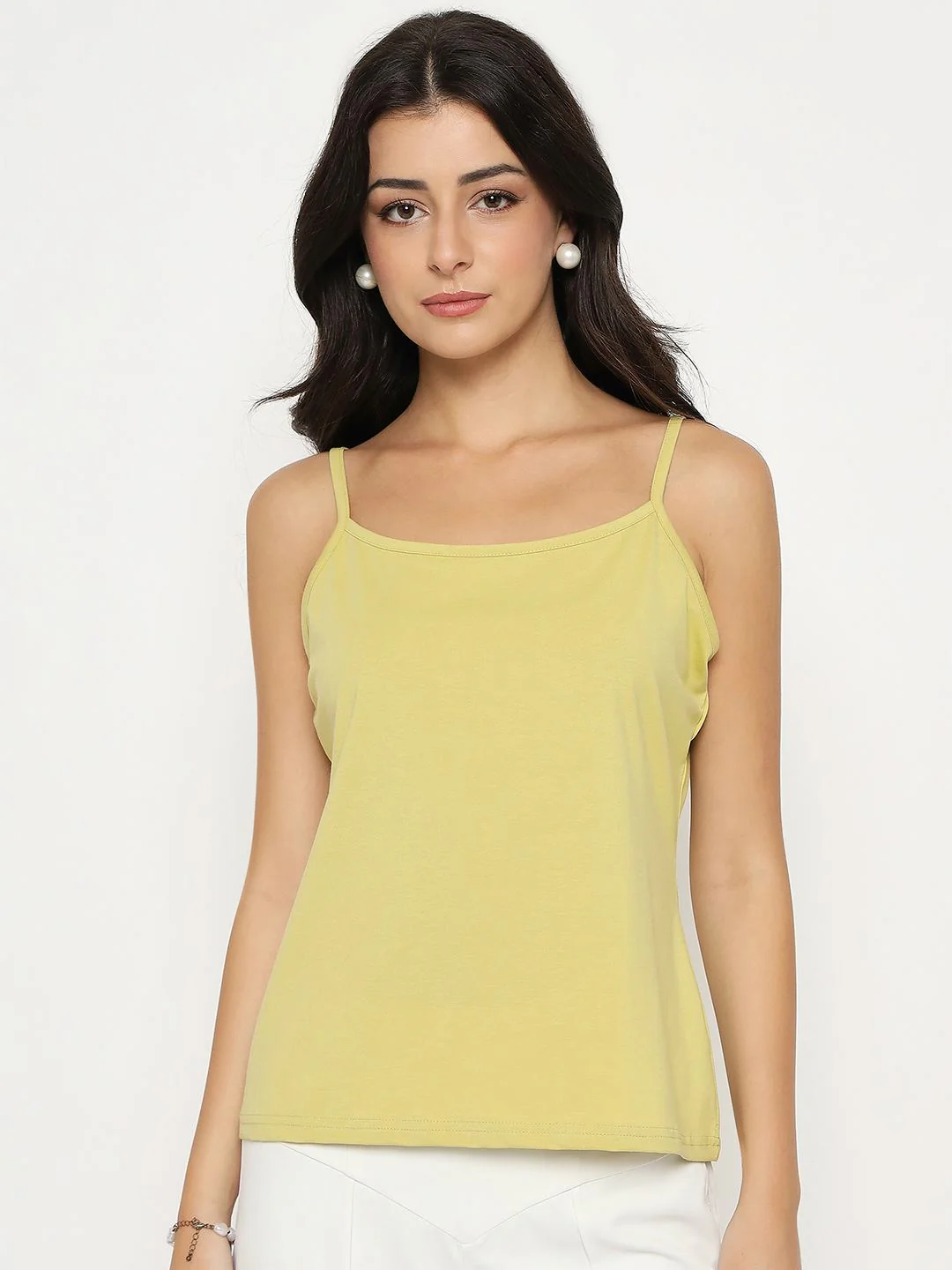Madame Textured Nylon Blend Cyber Lime Full Sleeve Shirt - Image 6