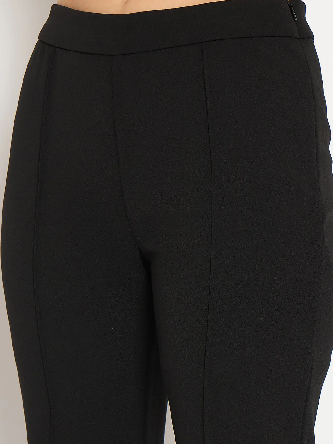 Madame Sleeveless Button Front Black Co-ord Set - Image 7