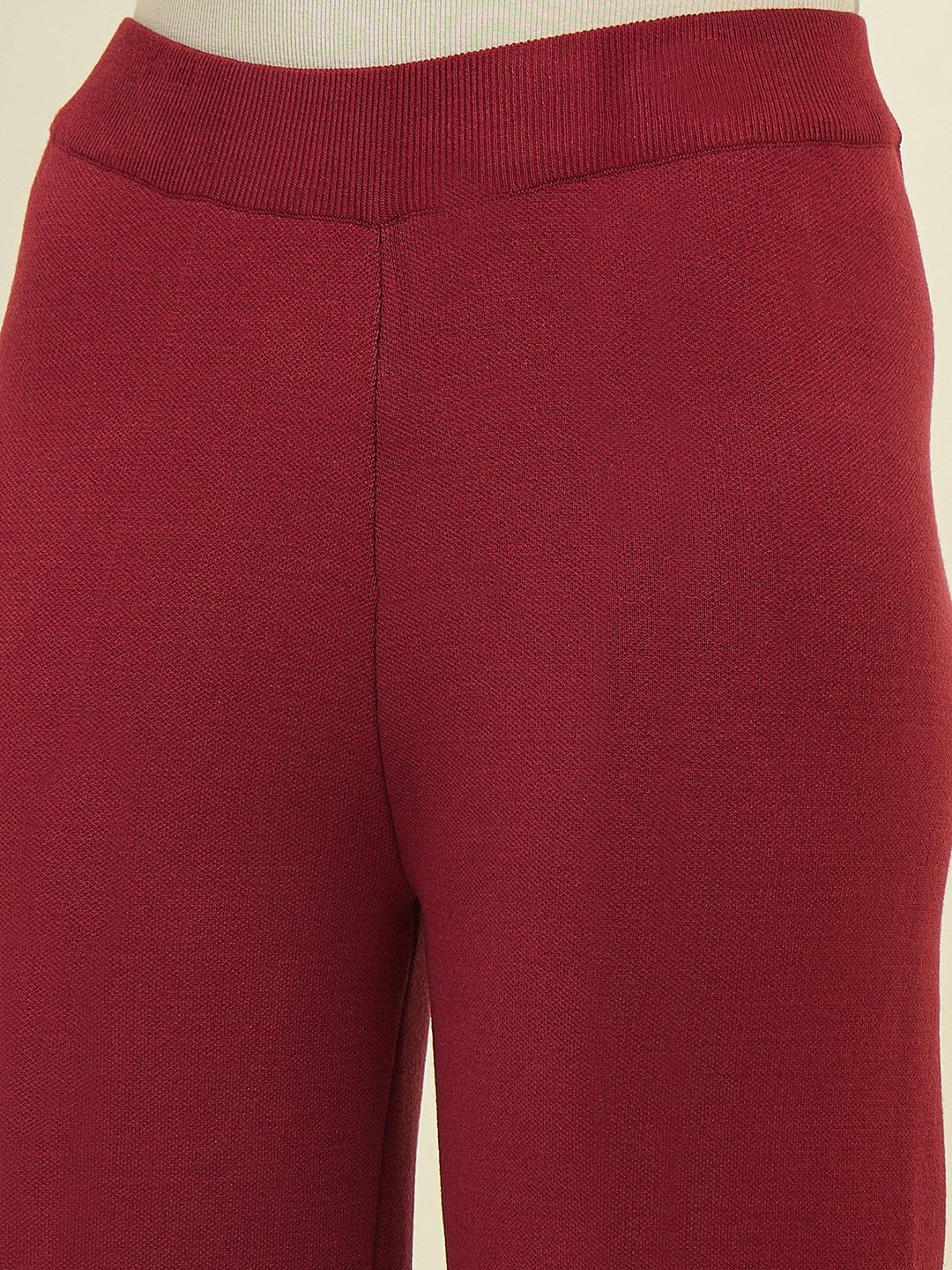 Madame Maroon Knit Co-ord Set - Image 7