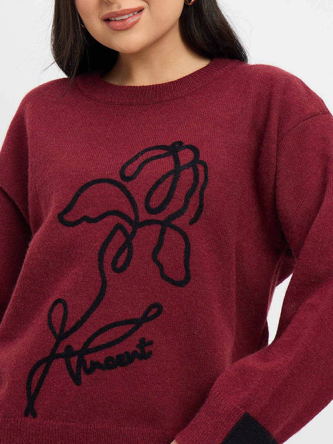 Madame Sweatshirt and Skirt Knit Co-ord Set - Image 8