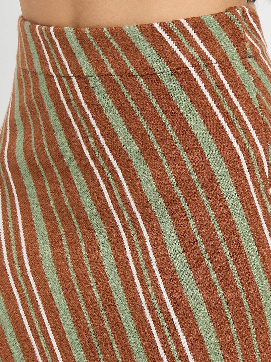 Madame Striped Cardigan and Skirt Co-ord Set - Image 7