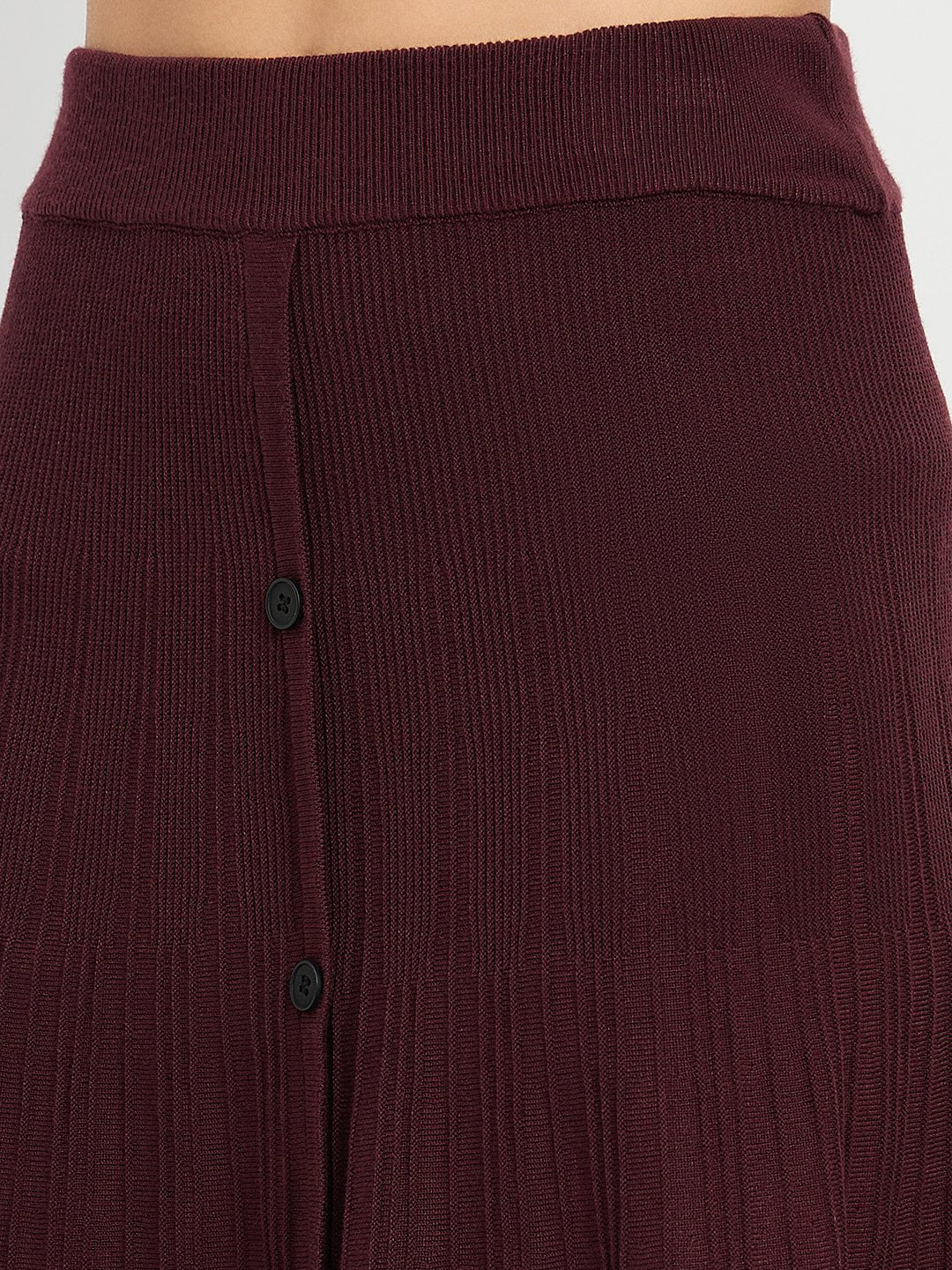 Madame Surplice Neck Top and Flared Skirt Co-ord Set - Image 7