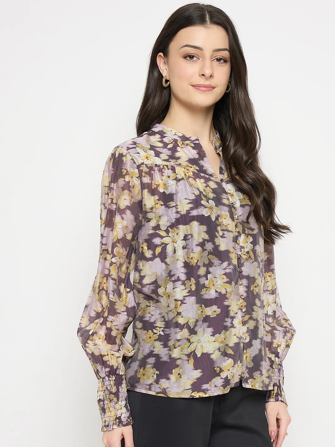 Madame Plum Printed Top - Image 4