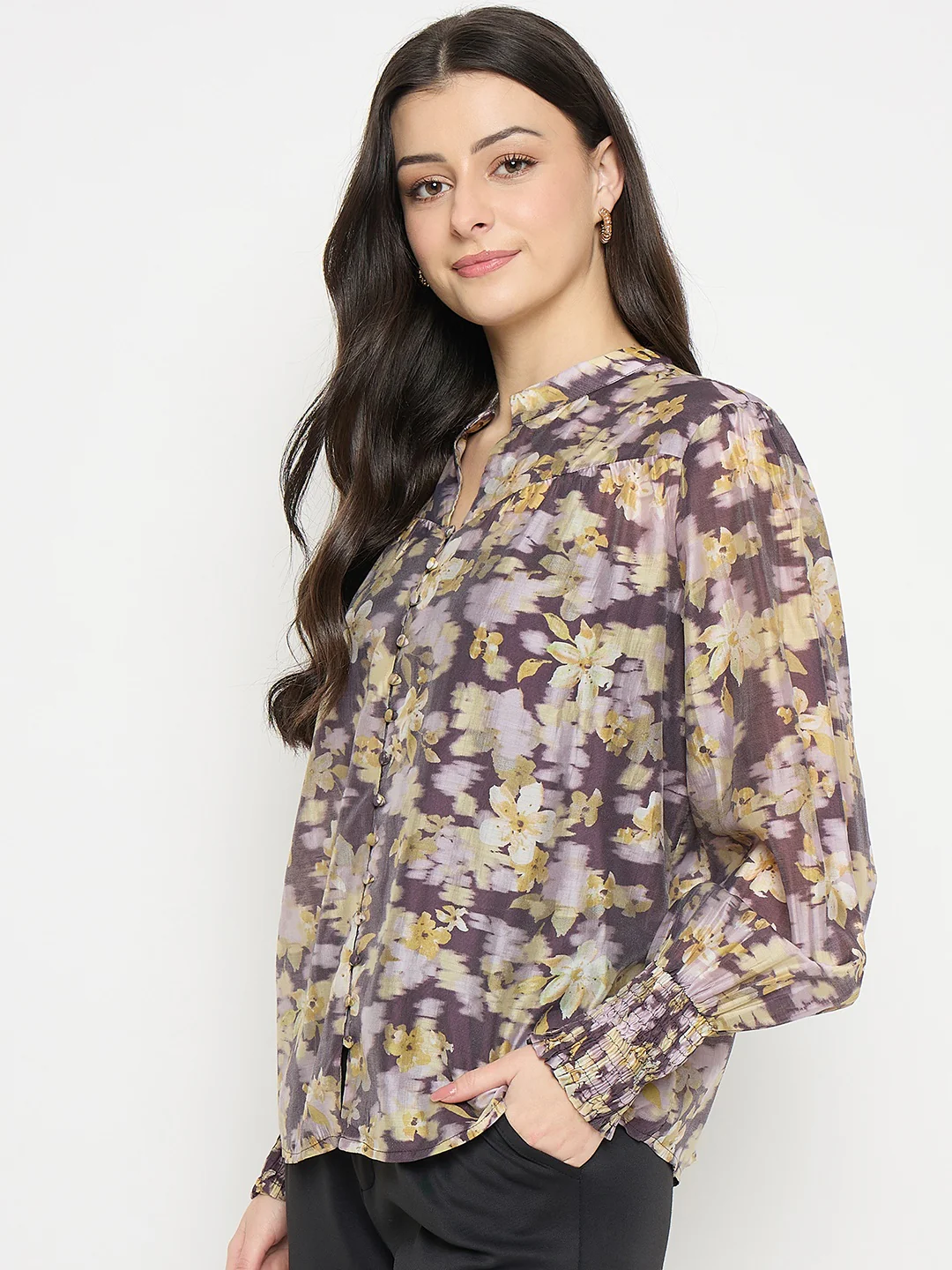 Madame Plum Printed Top - Image 5
