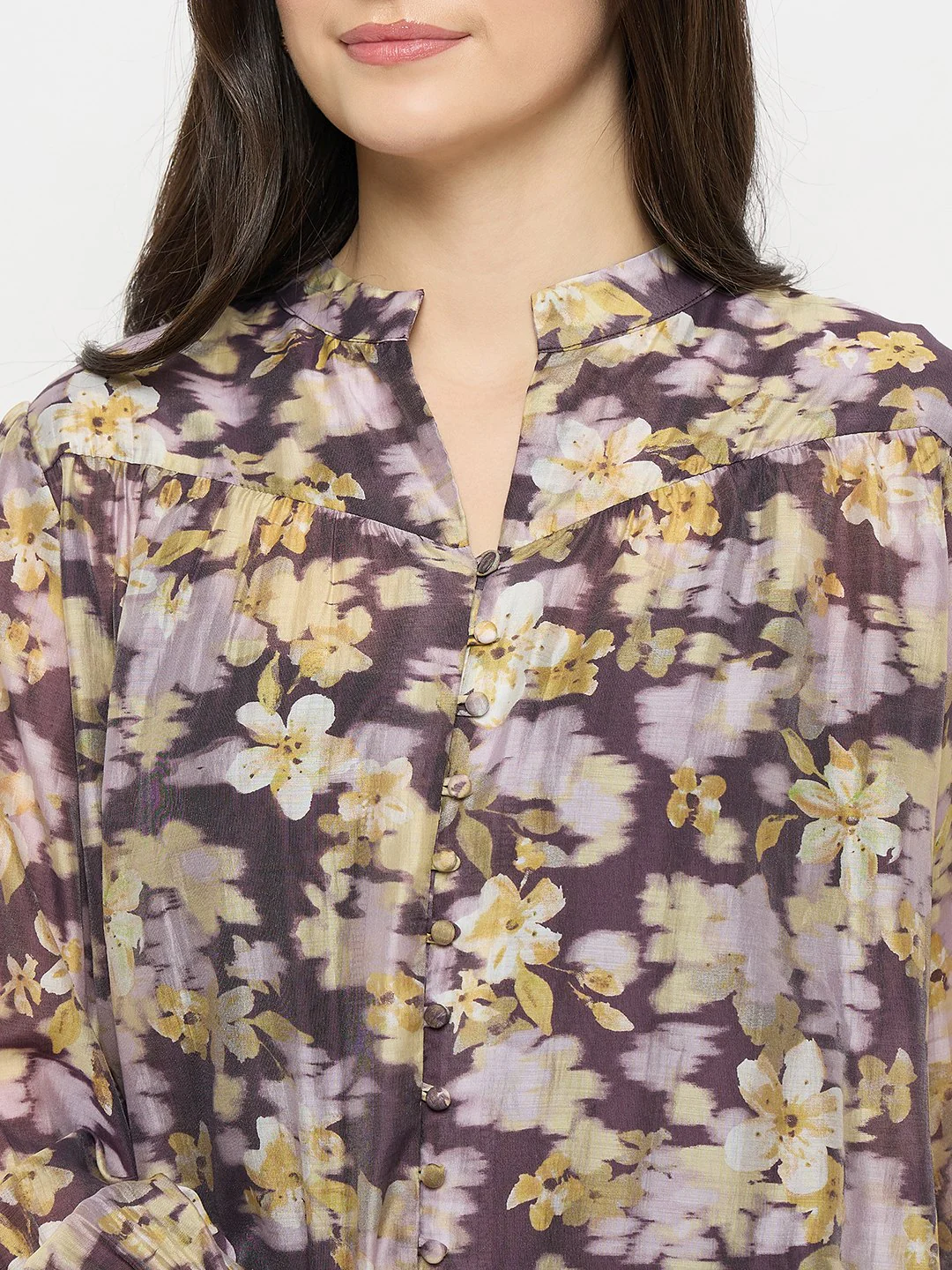 Madame Plum Printed Top - Image 8