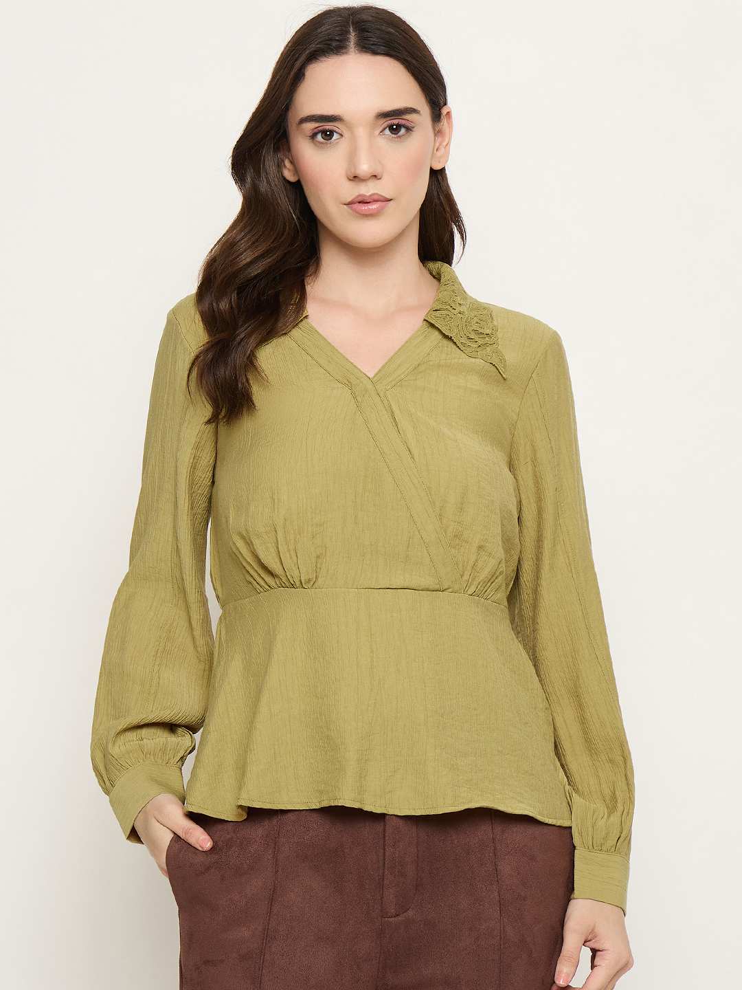 Madame Olive Rayon Blend Top - Image 3