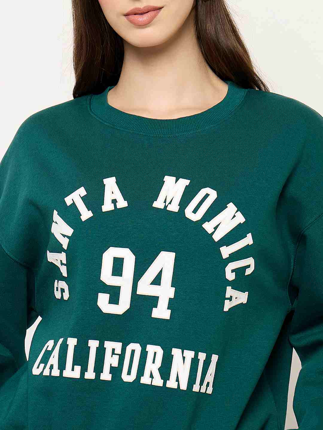 Madame Round Neck Printed Sweatshirt - Image 7